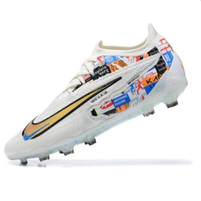 Chuteira Campo Nike Phantom GX Elite FG Kane Branca