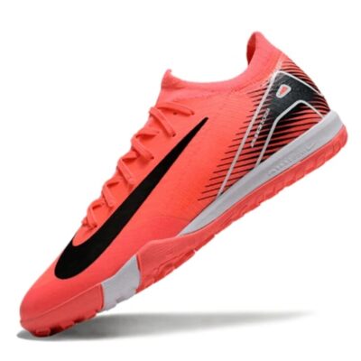 Chuteira Society Nike Zoom Mercurial Vapor 16 Elite TF Vermelha e Preta