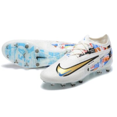 Chuteira Campo Nike Phantom GX Elite FG Kane Branca