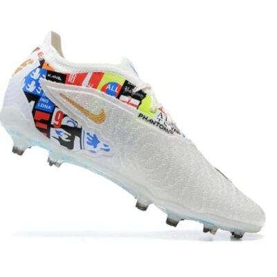 Chuteira Campo Nike Phantom GX Elite FG Kane Branca